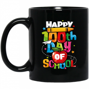 Happy 100 days teacher mug