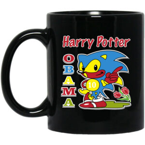 Harry Potter Obama Sonic Version Mug Shirt Sweatshirt Long Sleeve Hoodie Tank Mug