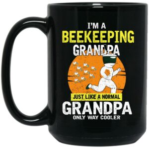 I'm A Beekeeping Grandpa Just Like A Normal Grandpa Only Way Cooler Mug Shirt Sweatshirt Long Sleeve Hoodie Tank Mug 2