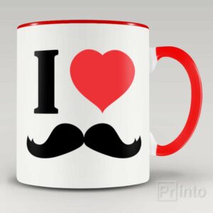 I moustache mug