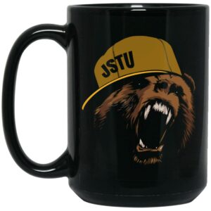 JSTU Bear Mug Shirt Sweatshirt Long Sleeve Hoodie Tank Mug 2