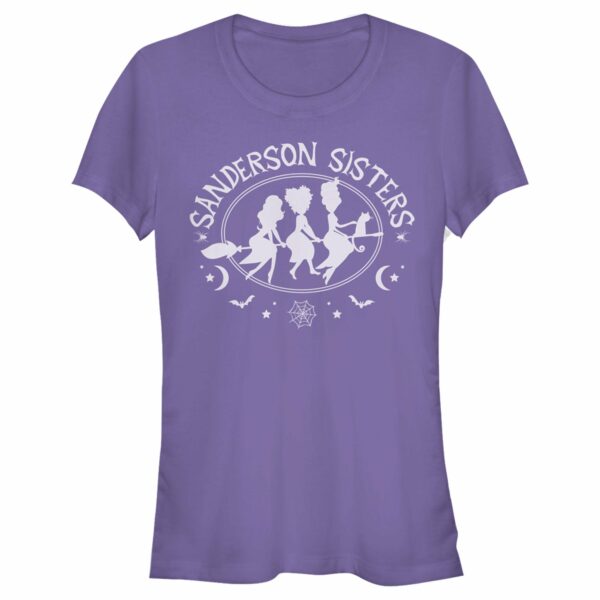 Junior’s Hocus Pocus Sanderson Sisters Witch Broom T-Shirt