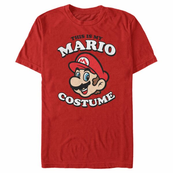 Men’s Nintendo This is my Mario Costume T-Shirt