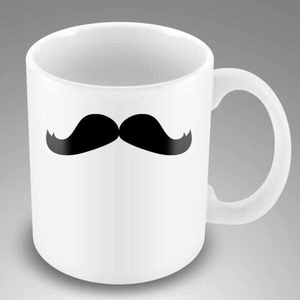 Moustache mug