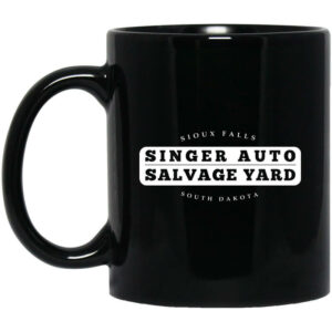 Singer Auto Salvage Yard Sioux Falls South Dakota Mug Shirt Sweatshirt Long Sleeve Hoodie Tank Mug