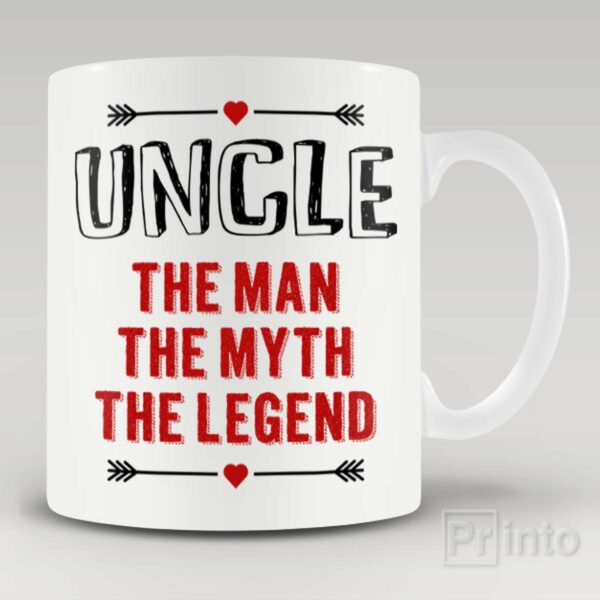 Uncle – The man, The myth, The legend – coffee mug