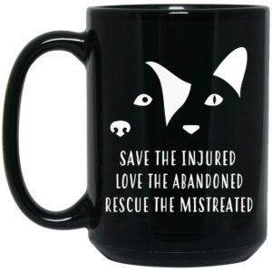 Vet Ranch Save Love Rescue Mug Shirt Sweatshirt Long Sleeve Hoodie Tank Mug 2