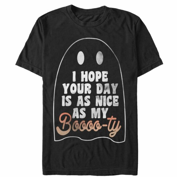 Women’s CHIN UP Ghost Hope Your Day is as Nice as my Booty Boyfriend Tee