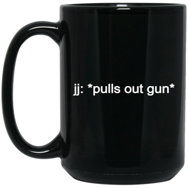 jj pulls out gun Outer Banks Netflix Mug Shirt Sweatshirt Long Sleeve Hoodie Tank Mug