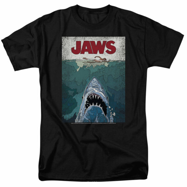 Jaws – Lined Poster