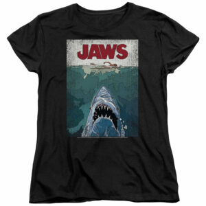 Jaws Lined Poster 2