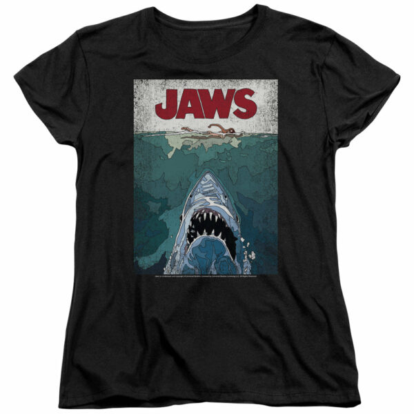 Jaws – Lined Poster