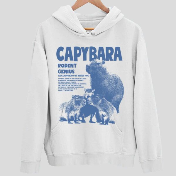 Capybara Rodent Genius Hoodie