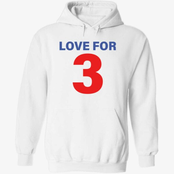 Damar Hamlin love for 3 hoodie