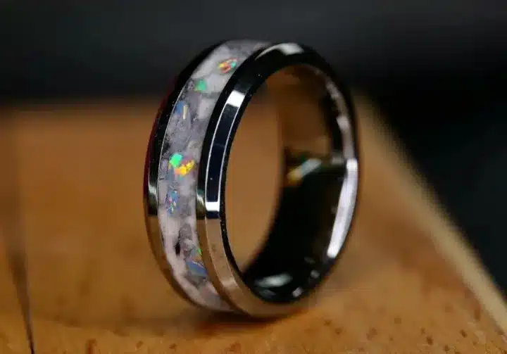 mens cremation rings