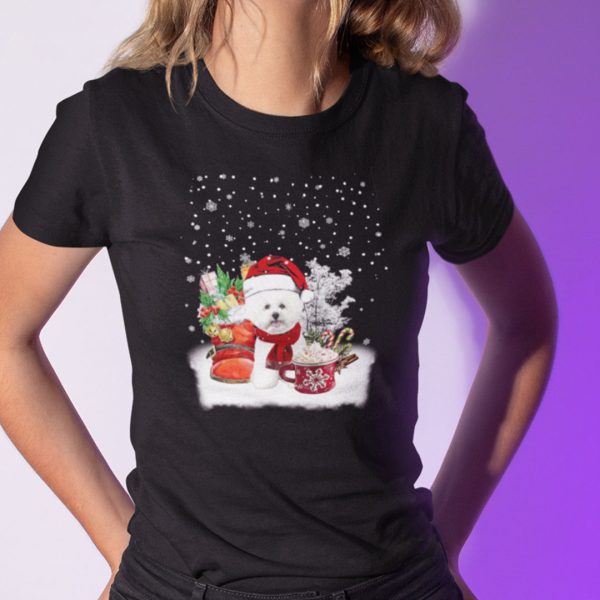 Bichon Frise Dog Christmas Shirt Bichon Frise Lovers