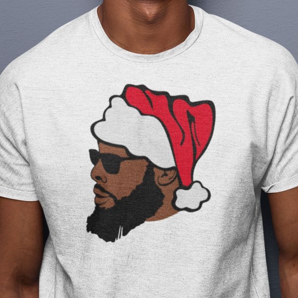 Black Santa Claus Christmas Shirt