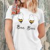 Boo Bees T Shirt Funny Halloween Ghost Boo Bees