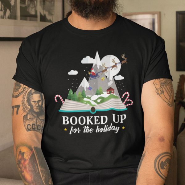 Book Christmas Tree Shirt Booked Up For The Holiday