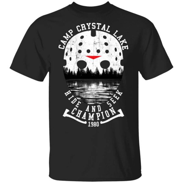 Camp Crystal Lake Hide And Seek Champion 1980 T-Shirts, Hoodies, Long Sleeve