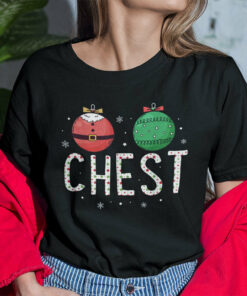 Chest Nuts Christmas Couples Shirt 1