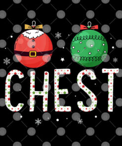Chest Nuts Christmas Couples Shirt 1 Chest Nuts Christmas Couples Shirt 2