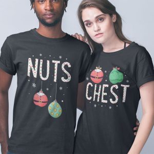 Chest Nuts Christmas Couples Shirt 3