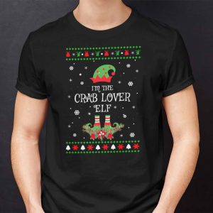 Christmas Crab Shirt I’m The Crab Lover ELF