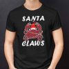 Christmas Crab Shirt Santa Claws Merry Christmas