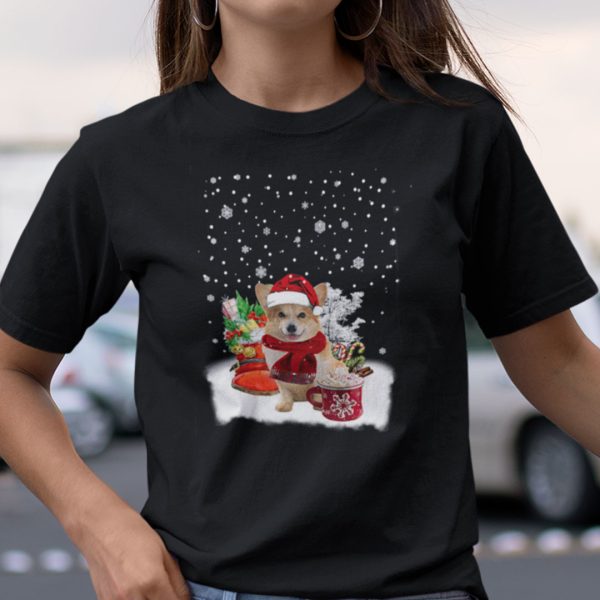 Corgi Dog Christmas Shirt Corgi Lovers