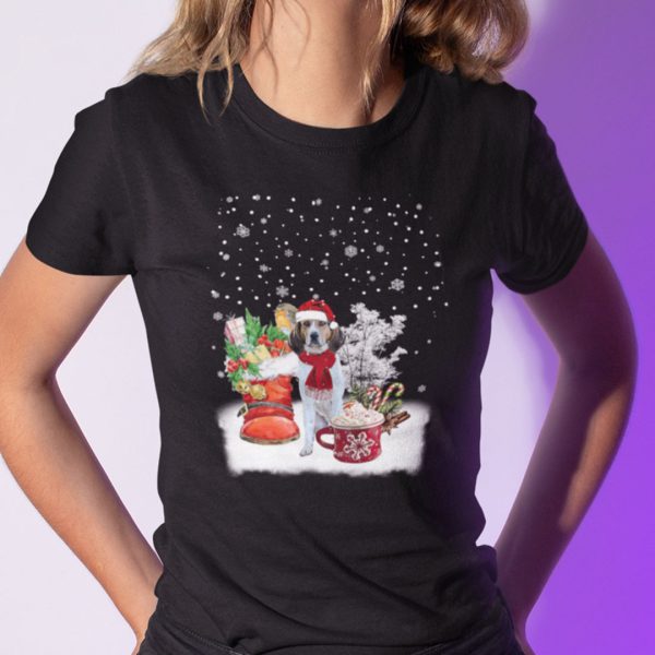 Dog Christmas Shirt Treeing Walker Coonhound Lovers