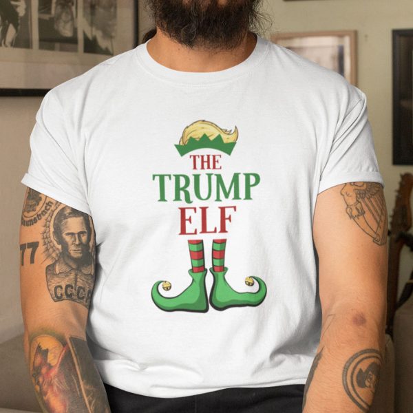 Donald Trump Christmas T Shirt The Trump Elf