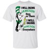 Dr Seuss I Will Drink Jameson Here Or There I Will Drink Jameson Everywhere T-Shirts, Hoodies, Long Sleeve