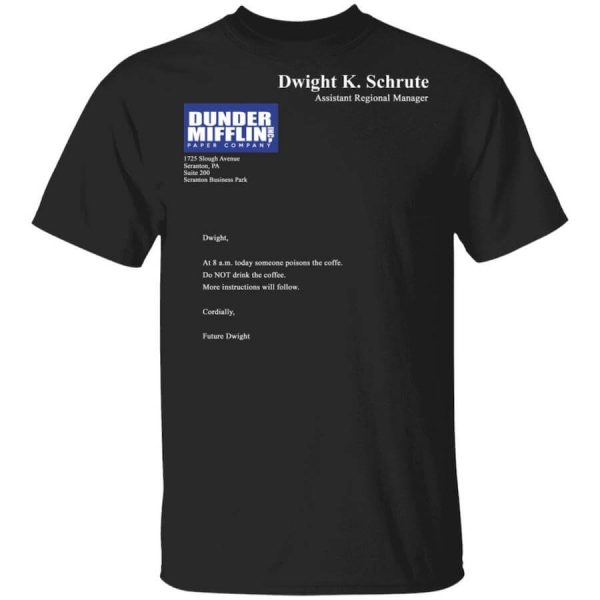 Dwight K. Schrute – Dunder Mifflin Paper Company T-Shirts, Hoodies, Long Sleeve