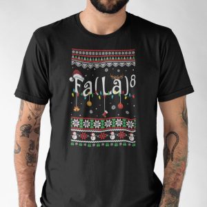 FA (LA)8 Shirt Maths Equation Ugly Christmas