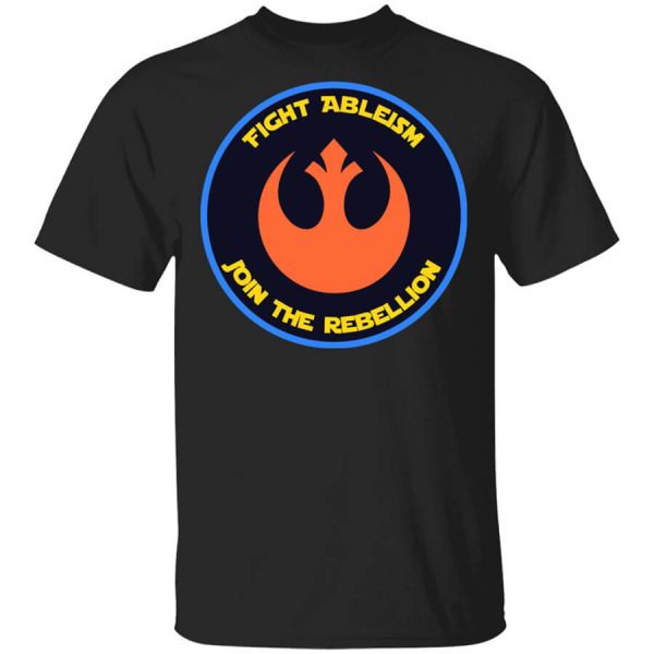 Fight Ableism Join The Rebellion T-Shirts, Hoodies, Long Sleeve