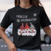 Fr�hliche Weihnachten Shirt Merry Christmas Gnome Shirt