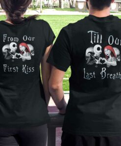 From Our First Kiss Halloween Shirt Couple Matching Tee 2