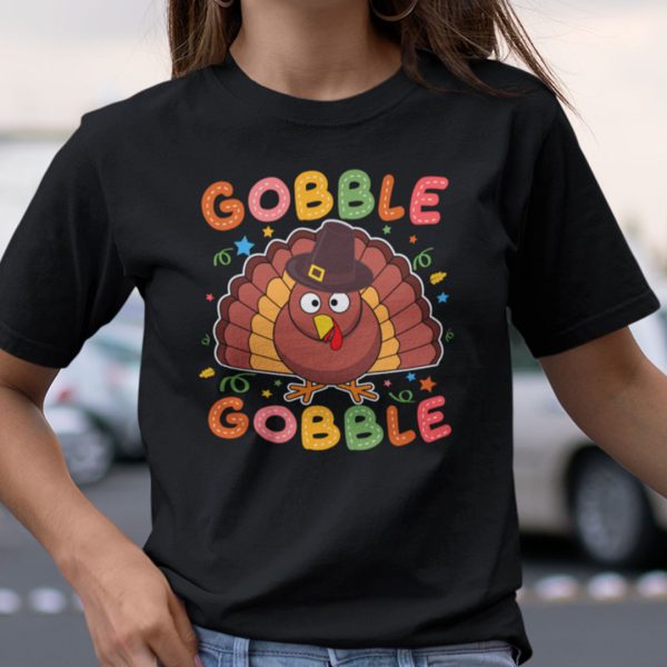 Gobble Gobble Turkey Thanksgiving Shirt