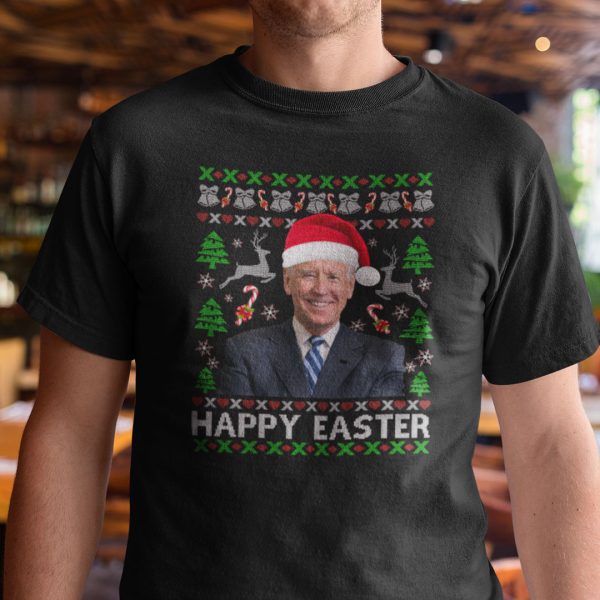 Happy Easter Joe Biden Ugly Christmas Shirt