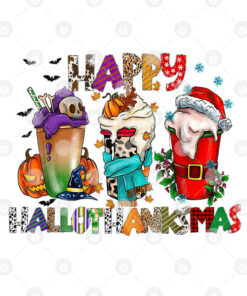 Happy Hallothankmas Shirt Happy Halloween Happy Thanksgiving Happy Christmas 1 Happy Hallothankmas Shirt Happy Halloween Happy Thanksgiving Happy Christmas 2