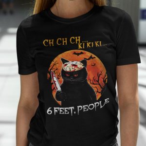 Jason Voorhees Cat Ch Ch Ch Ki Ki Ki 6 Feet People Halloween Shirt