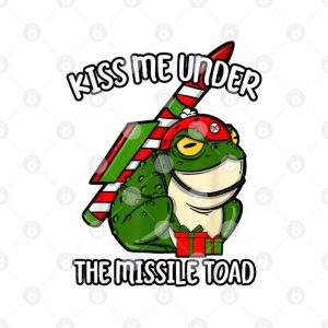 Kiss Me Under The Missile Toad Shirt 2