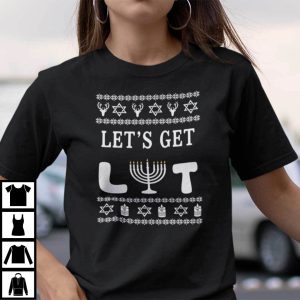 Let’s Get Lit Christmas T Shirt