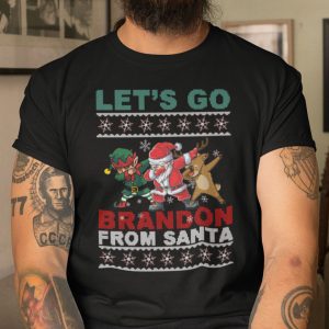 Let’s Go Brandon From Santa Christmas Shirt