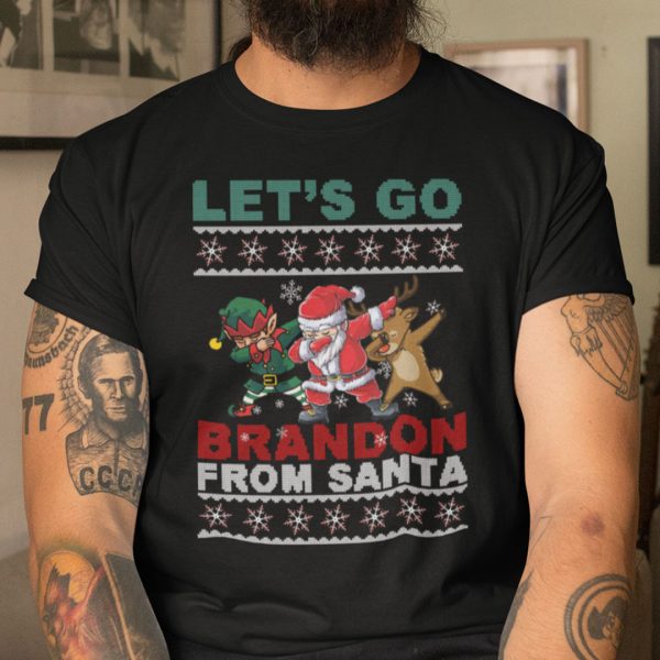 Let’s Go Brandon From Santa Christmas Shirt