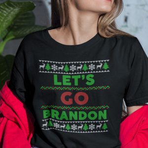 Let’s Go Brandon Shirt Anti Biden Merry Christmas