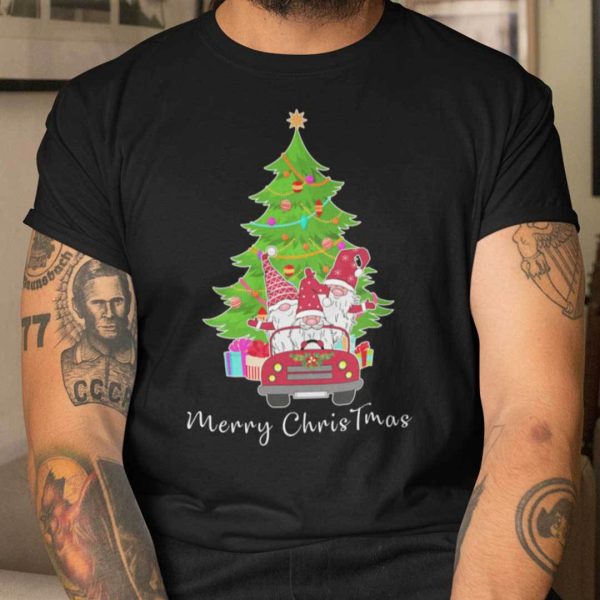 Merry Christmas Family Gnome Christmas Shirts