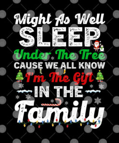 Might As Well Sleep Under The Tree Christmas Shirt 1 Might As Well Sleep Under The Tree Christmas Shirt 2
