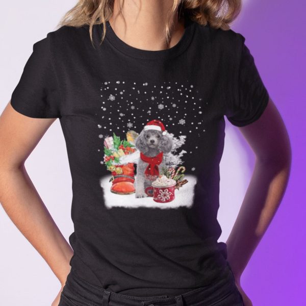 Miniature Poodle Dog Christmas Shirt Miniature Poodle Lovers